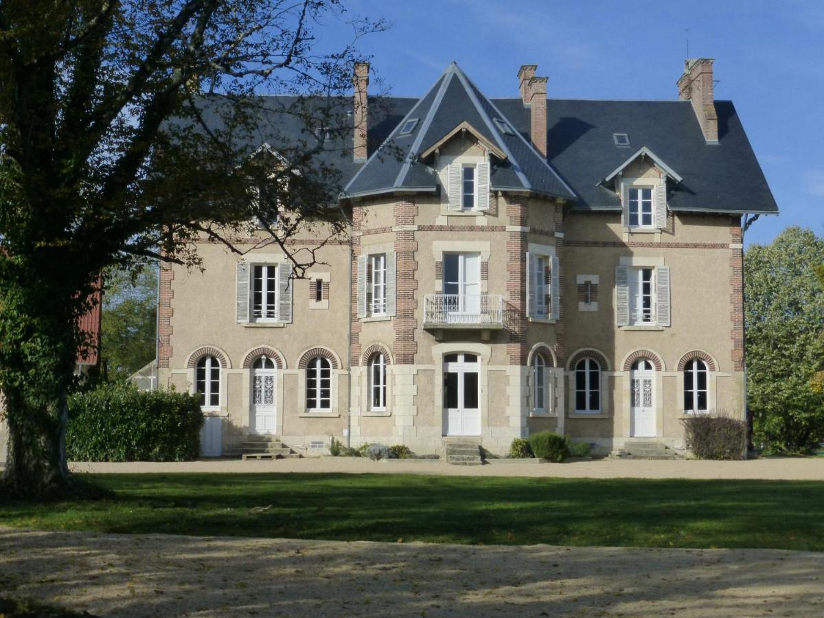 Le Chateau De La Brosse Chambres D'Hotes Brinay  ภายนอก รูปภาพ