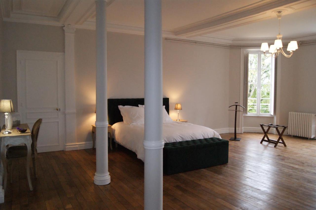 Le Chateau De La Brosse Chambres D'Hotes Brinay  ภายนอก รูปภาพ